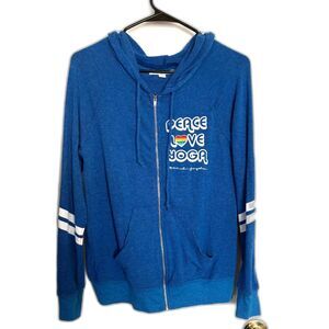 Spiritual Gangster Blue Hoodie Sweater
